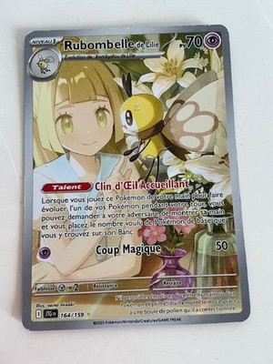 Pokemon Holo Card Lot: Lily Rubombelle-Frigodo-Crystal Cave