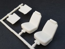 1969 Hurst Olds Front Bucket Seats From Amt 125 Model Kit 69 442