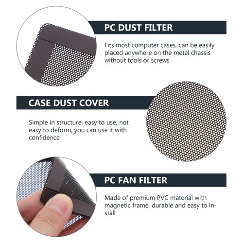 4pcs Praktische Pc Filter Computer Fall Abdeckung - Afbeelding 9 van 11