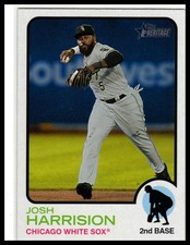2022 Topps Heritage #717 Josh Harrison Chicago White Sox SP Short Print NM-MT