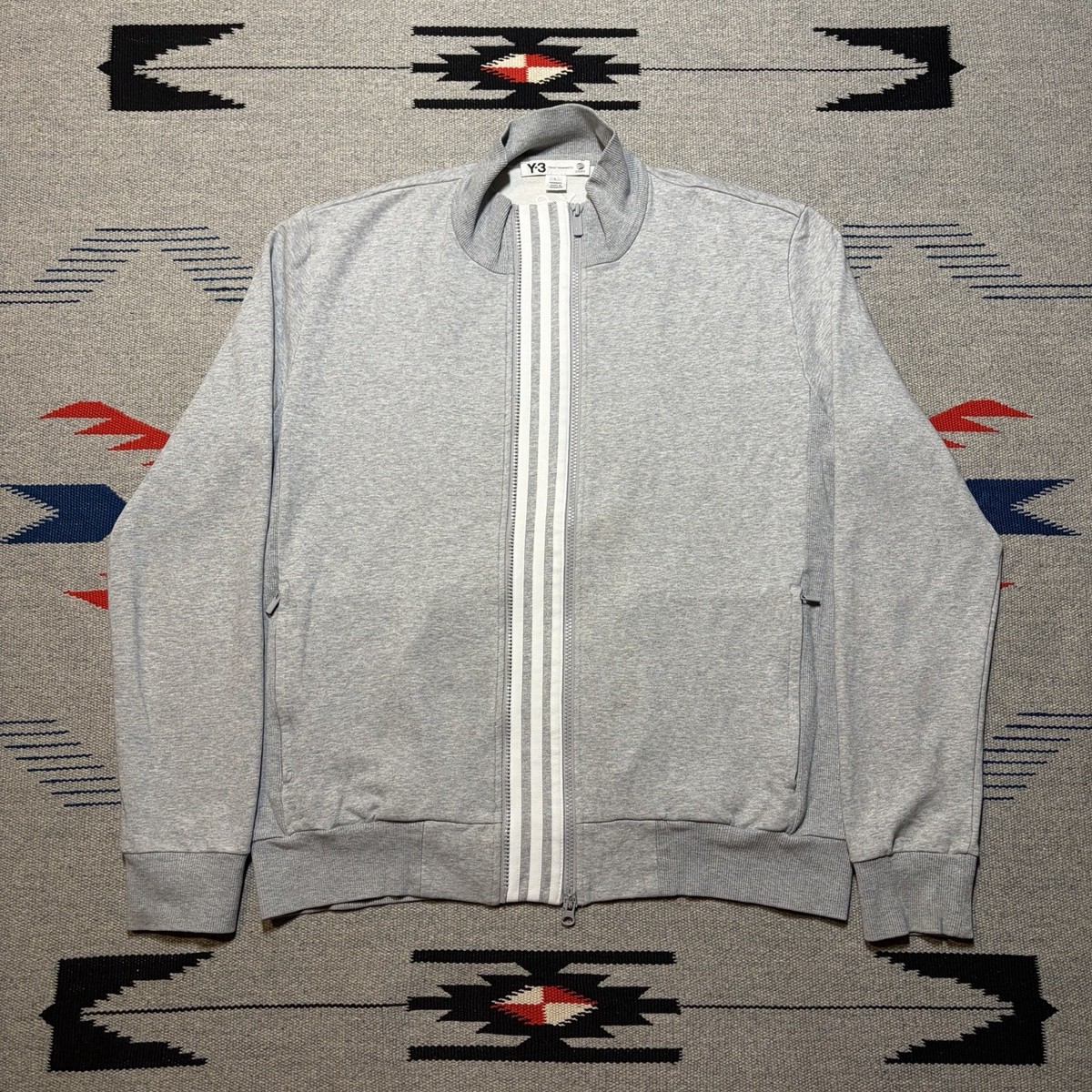 2009 Y-3 Yohji Yamamoto Adidas Track Zip Up Jacket Men's Size