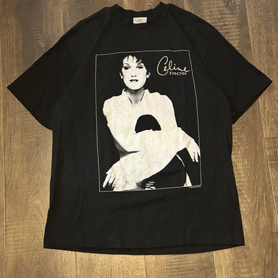 Vintage 1990 s Celine Dion  Falling Into You  World Tour Tee  XL  Single Stitch