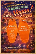 STARDUST ‘Old Las Vegas’ inspired keytag