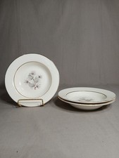 3 Cunningham & Pickett Soup Bowls In The Princess Pattern