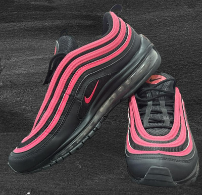 Nike Air Max 97 Damen Sneaker Schwarz / Pink  Gr. 42 UK 7,5 US 8,5