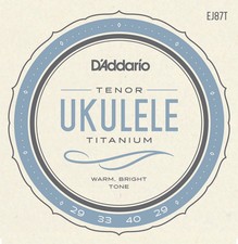 D'Addario EJ87T Titanium Tenor Ukulele Strings