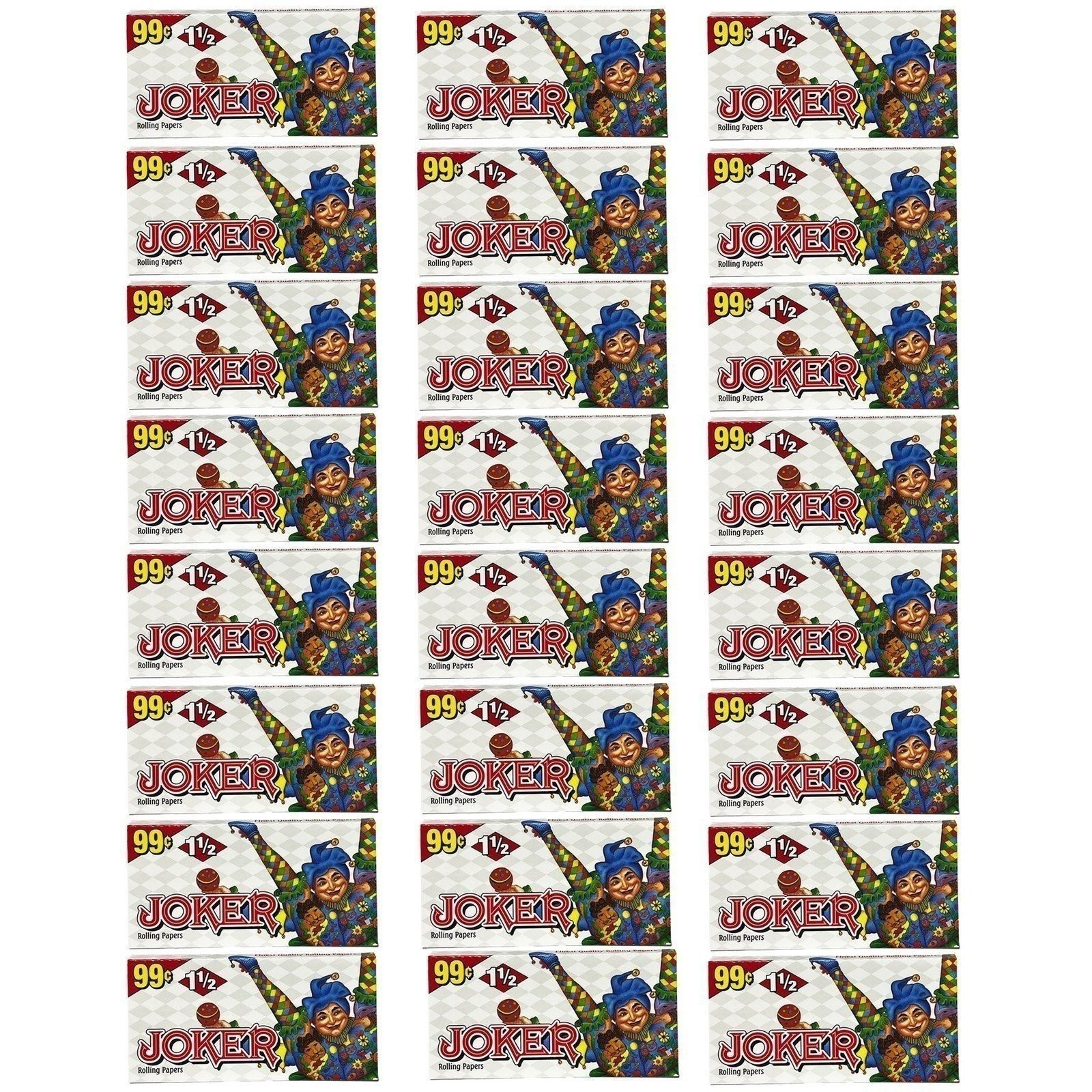 24 - Joker 1 1/2 Cigarette Rolling Papers