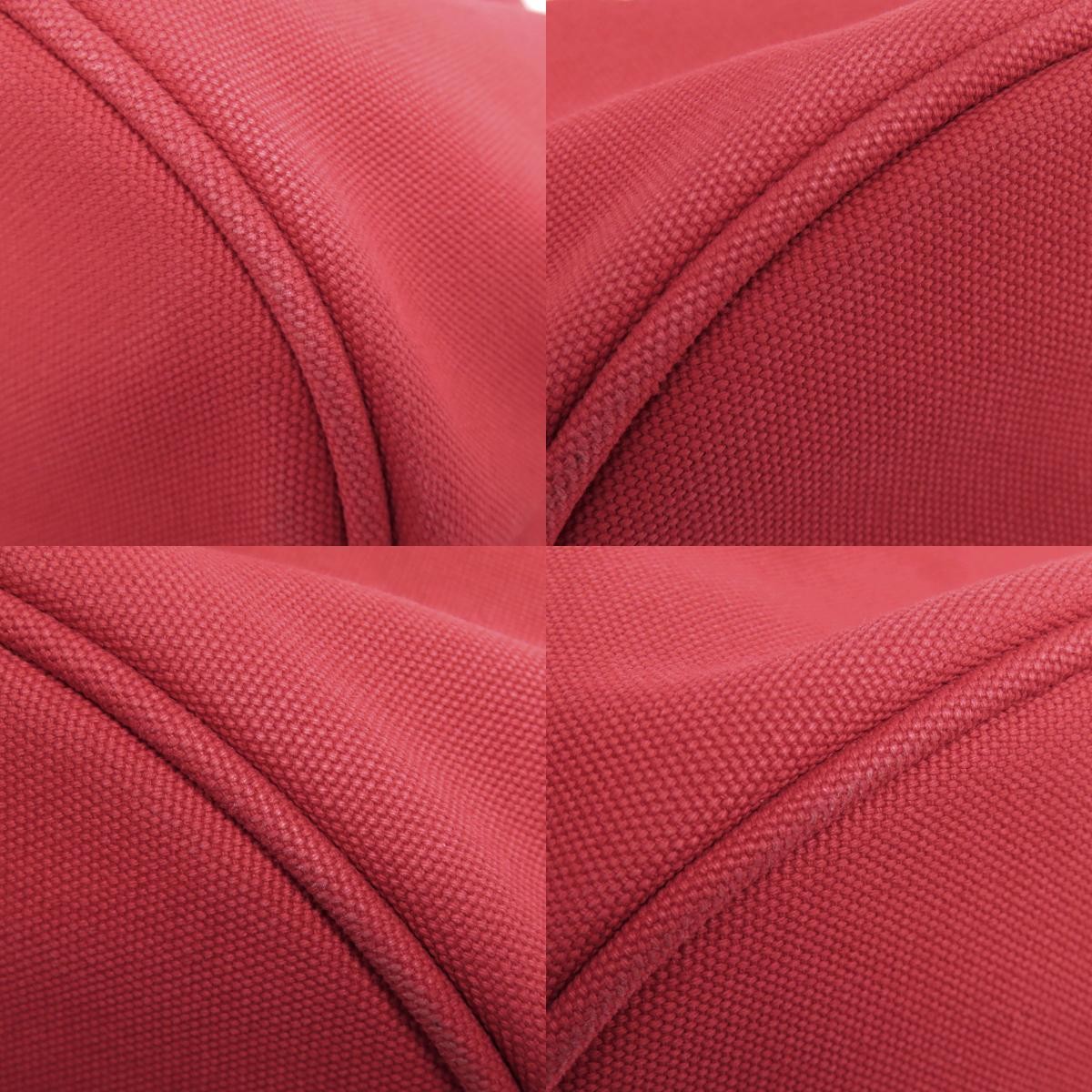 PRADA 1BG439 Canapa Mini Punching 2WAY Handbag Canvas Ladies Used from japan thumbnail 10