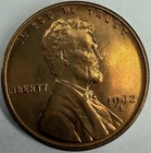 1942 S Uncirculated Lincoln Wheat Cent Exact Coin Imaged #LWC2402