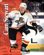 2000 Florida Panthers Cam Stewart #18 Cigna Team Issue NHL Hockey Card