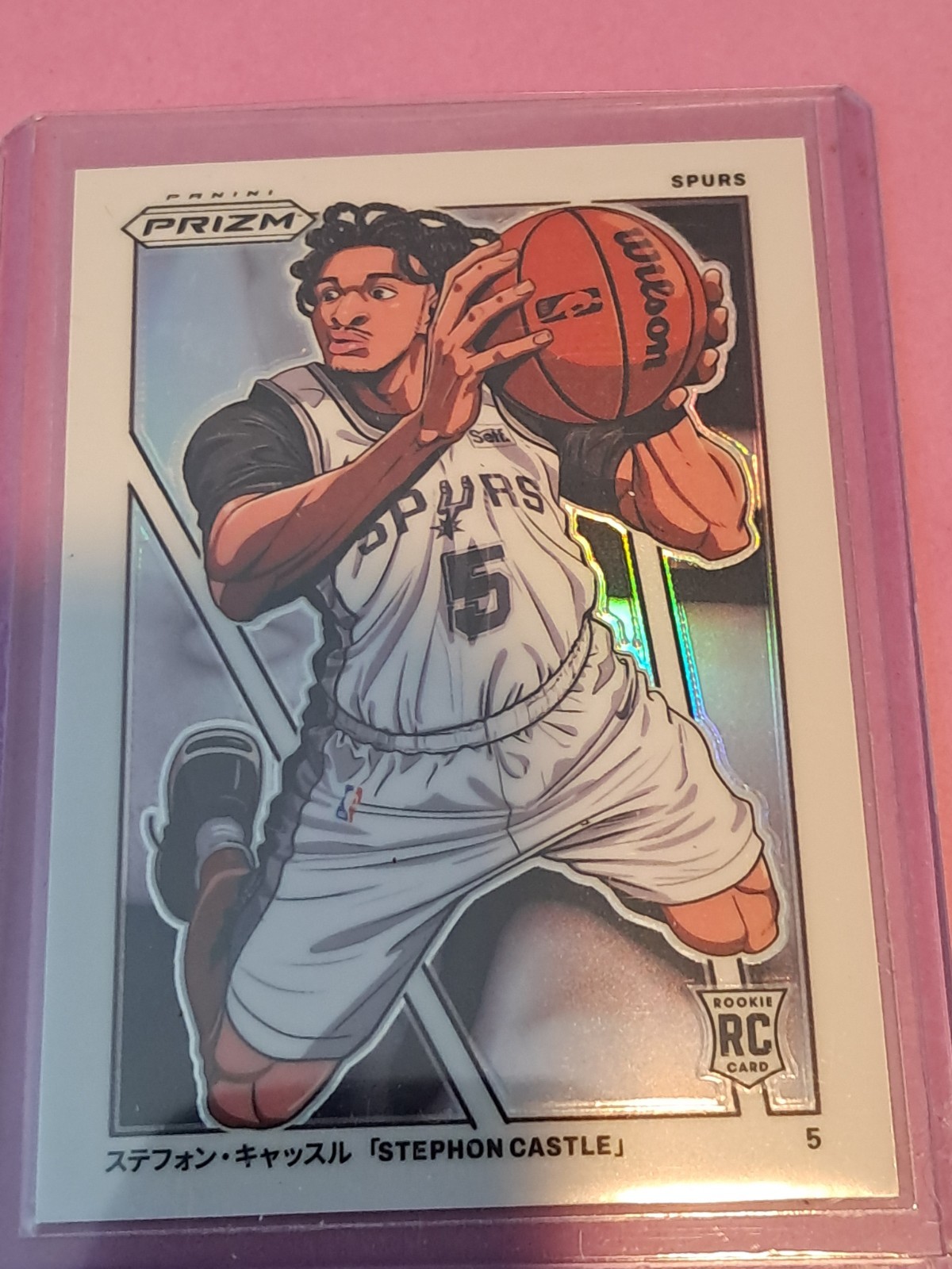 2024-25 Panini Prizm - Manga Stephon Castle #15 (RC)