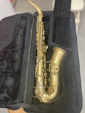 CG Conn New Wonder 1 SAX Alto con custodia 1921-1922 Made In Elkhart Indiana 