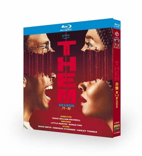 Them Season 1-2 (2024)    US Horror  4-Disc All Region New Box Set