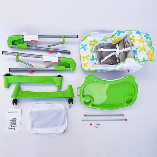 3-in-1 Child Booster Highchair Baby High Chair Foldable Feeding System Seating - Picture 14 of 14