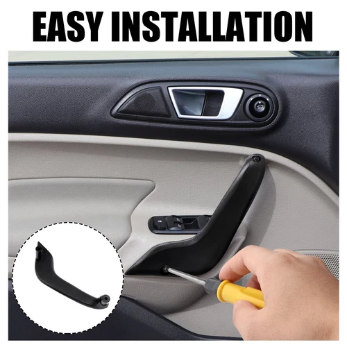 2PCS Interior Window Front Door Pull Handles For Ford Fiesta 2011-2020  - Picture 4 of 11