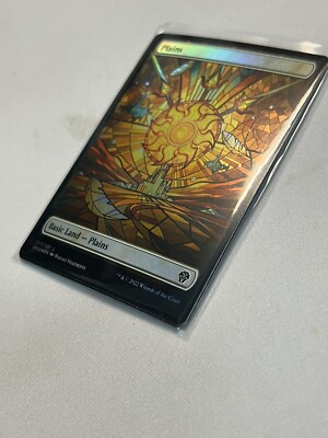 5 FOIL Stained Glass Land - Set - Dominaria United 1x Each