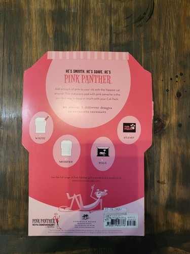 Pink Panther Fold and Mail Stationary Tablet (K) SHAG Josh Agle - Picture 11 of 18