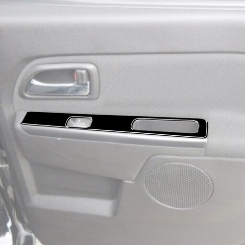 Gloss Black Rear Door Door Control Cover For Colorado 2004-12/Canyon 2005-12 - Picture 5 of 10