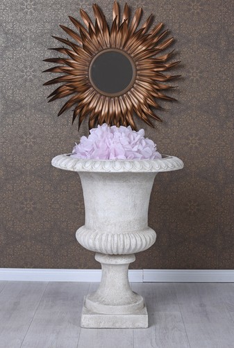 Gartenvase Kratervase Barock Amphore Gartengefäss Gartenamphore Pflanzkübel neu - Bild 6 von 7
