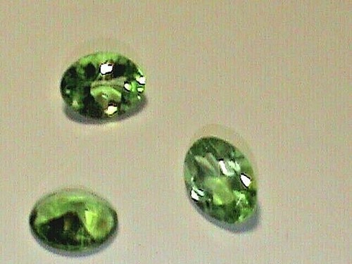 13 Fine Natural Peridot Gemstones 7x5 Oval Full Facet A+ Peridot Gem Parcel