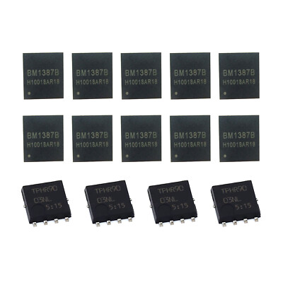 10x BM1387B + 4x TPHR9003NL Chips fit Antminer S9 T9+ S9J