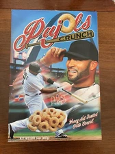 Limited Edition Crunch Albert Pujols Cereal, St. Louis Cardinals,Los Angeles,PLB