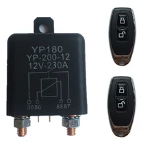 Wireless Remote Control Car Battery Disconnect Cut Off Isolator Master Switch