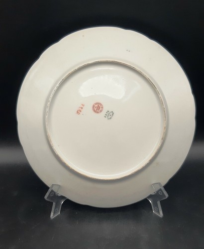 Richard Ginori Porzellan Teller Serie Blumendekor Rosen 24 cm - Bild 3 von 12