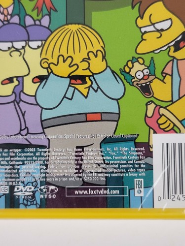 Weihnachten mit den Simpsons (DVD, 2003) Brandneu!! - Bild 6 von 8