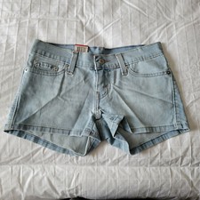 NWT Levi's Shortie Short Denim Shorts Sz. 24 NEW