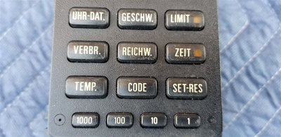 BMW E30 E28 Check Control Panel Unit OBC Computer 1368956 Bosch 