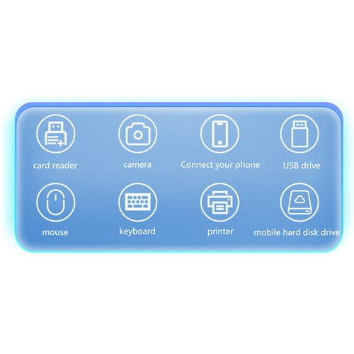 Universal 3in1 USB Type-C Hub TF SD Memory Card Reader For Iphone For Ipad - Photo 12/18