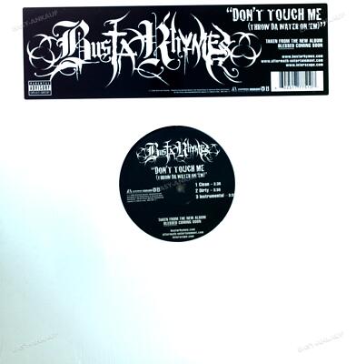 Busta Rhymes - Don't Touch Me (Throw Da Water On 'Em) Maxi (VG+/VG+) '