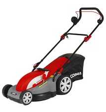 COBRA GTRM34 ELECTRIC LAWNMOWER WITH REAR ROLLER - POPULAR UK MACHINE 34CM
