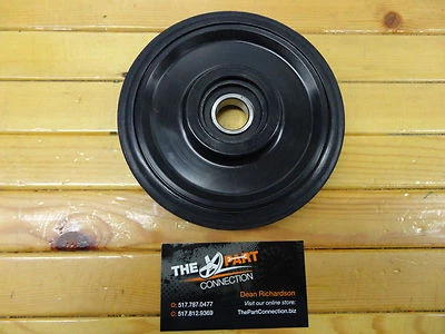 SKI DOO BLACK PPD OEM 141MM IDLER WHEEL OEM 503191316 FITS MOST REV AND XP 08-12