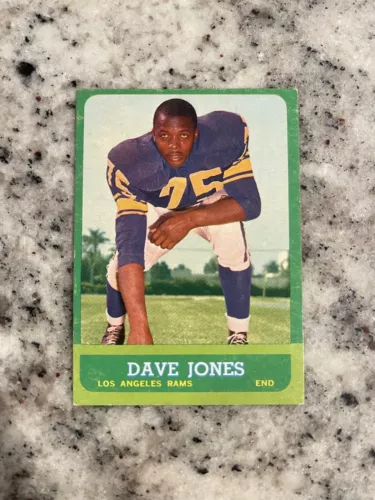 1963 TOPPS DAVE DEACON JONES #44 ROOKIE RC RAMS HOF EX/MT