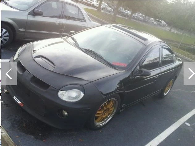 Lebra Front End Mask Cover Bra Fits DODGE NEON SRT-4 2003-2005 03 04 05 - Image 4 of 4