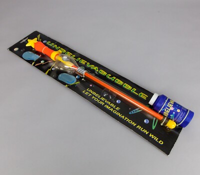 Unbelievabubble - Riesen Seifenblasen Stick Set - Bubble Sword Vintage NEU!