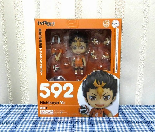 haikyu nendoroid 592 yu nishinoya karasuno high school vs shiratorizawa academy - 第 1/7 張圖片
