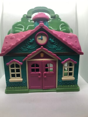 Lil Woodzeez Honeysuckle Hollow School House Tree Dollhouse