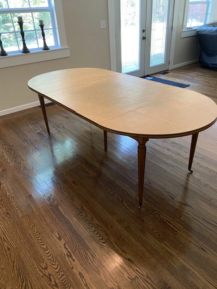 Mesa de jantar provincial italiana Kindel década de 1950 - Imagem 2 de 4