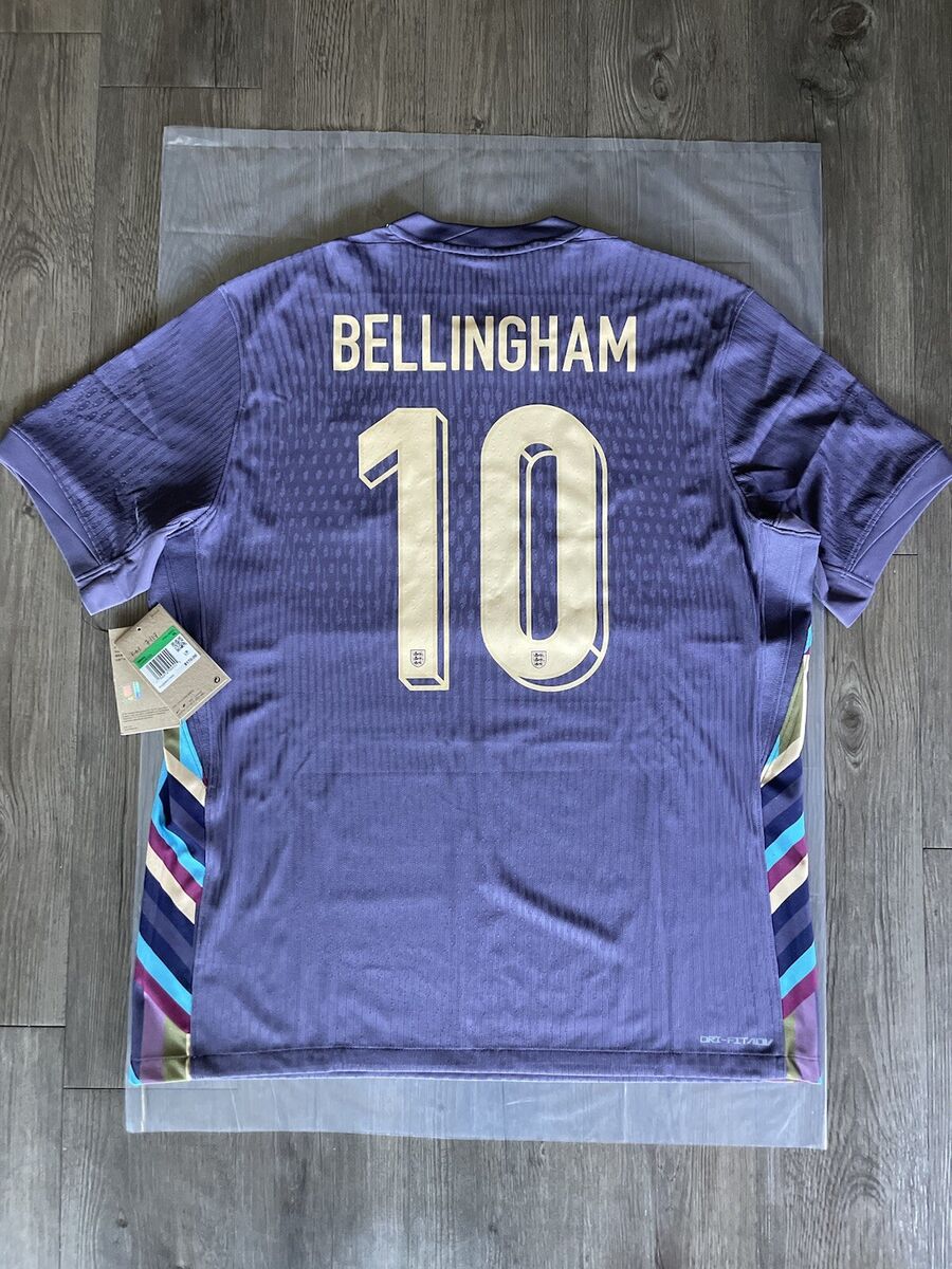 Jude Bellingham 2024 Authentic Nike Dri Fit Adv England Away Jude Bellingham 2024 Authentic Nike Dri Fit Adv England Away