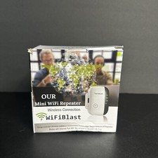 WifiBlast Our Mini Wifi Repeater Wireless Signal Booster 300Mbps 2.4 High Speed