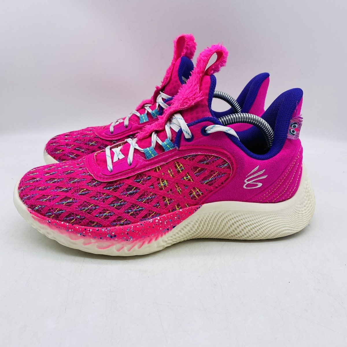 Under Armour Curry Sesame Street Flow 9 Pink Abby Cadabby