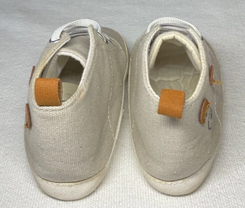 Carter's BABY BOY Tenis Zapatos TALLA 9-12 MOS BEAR NUEVO Foto 3 de 4