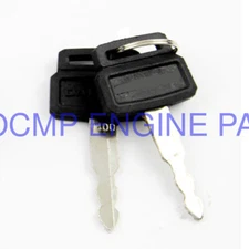 Set of 2 Keys for Doosan Daewoo Excavator with 2 year warranty