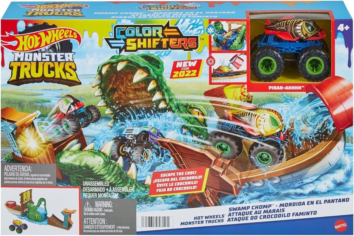 Color Shifters Hot Wheels Coccodrillo Hot Wheels FTB67 Mega