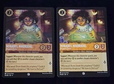Disney Lorcana Ursula  s Return Lot Of 2 Mirabel Madrigal Non Foil and Foil