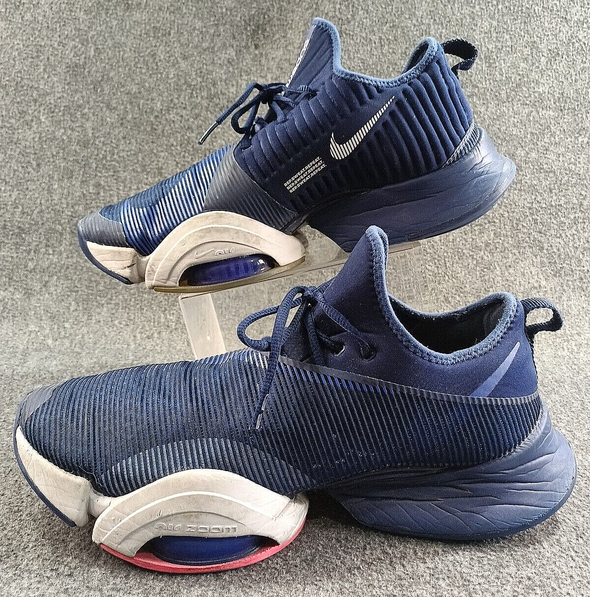 NIKE AIR ZOOM SUPERREP Men\'s 12 Athletic Training Running Shoes Sneakers Blue Men main image 4