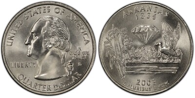 【ビンテージ】新品未開封 2003年 アーカンソー州ロールQuarter 2003 D ARKANSAS STATE QUARTER Choice Unc From Mint Rolls | eBay